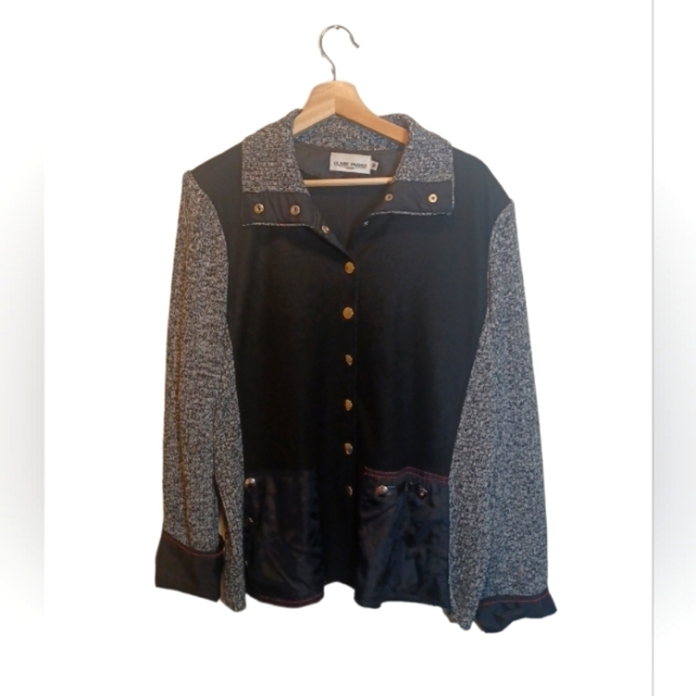 Claire France Black Jacket